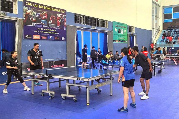 Các vận động viên thi đấu các nội dung tại Vòng loại Hội thao ngành ngân hàng Khu vực 10