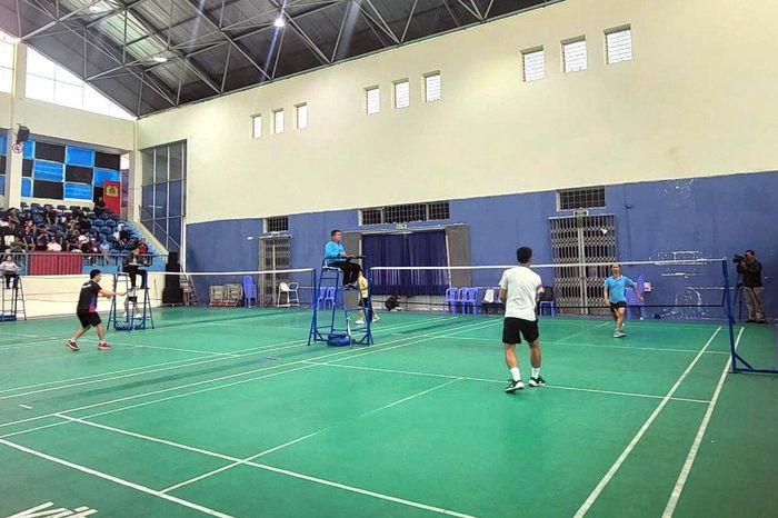 Vận động viên thi đấu các nội dung tại Vòng loại Hội thao ngành ngân Hàng Khu vực 10