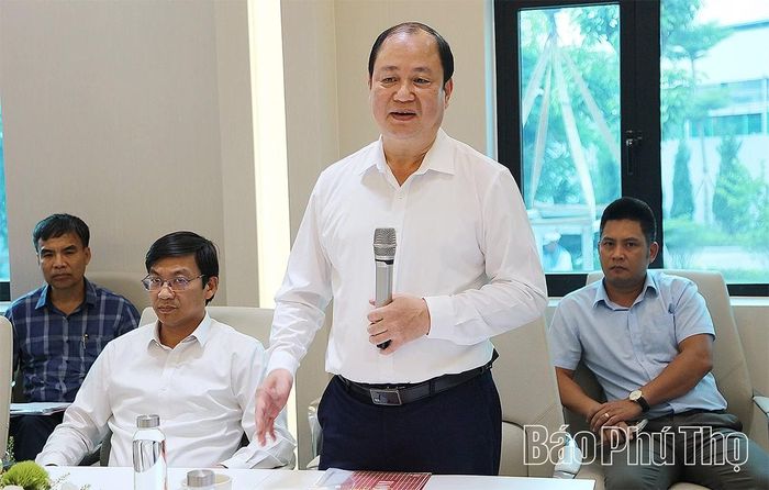 Trưởng Ban Quản lý các KCN tỉnh Hoàng Long Biên làm rõ một số nội dung liên quan tới tiến độ đầu tư hạ tầng tại một số KCN.