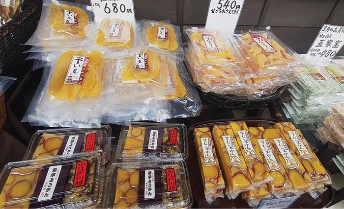  Các sản phẩm bánh, kẹo, mứt từ củ khoai lang