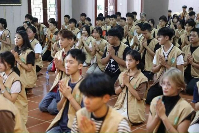 Nhiều hoạt động bổ ích cho khóa sinh