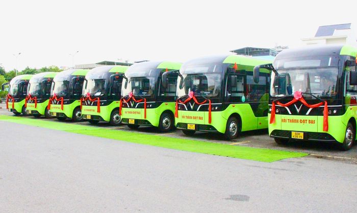 Tuyến xe buýt số 9 là tuyến buýt nội thành đầu tiên của Đồng Nai chạy bằng điện.