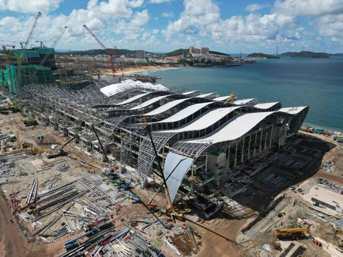 Cụm dự án Tổ hợp đa chức năng APEC cũng đang bước vào giai đoạn tăng tốc.(Ảnh: Phi Khanh)