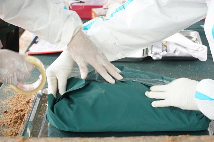 Từng công đoạn xác minh danh tính đều được làm với tinh thần trang nghiêm và cẩn trọng