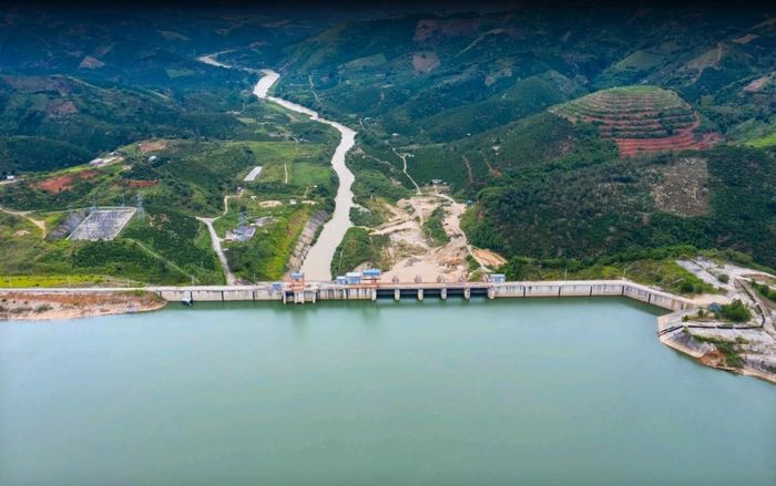 Hồ Thủy điện Đồng Nai 2. Ảnh: Trungnam Group