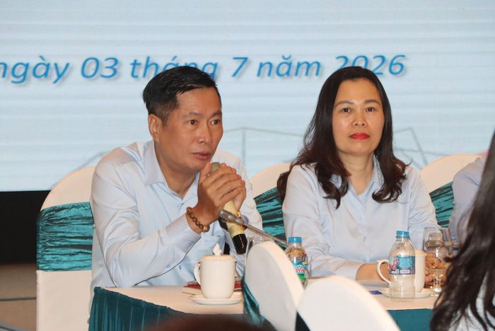 Đồng chí Nguyễn Thành Nam, Phó Cục trưởng phát biểu tại Hội nghị.