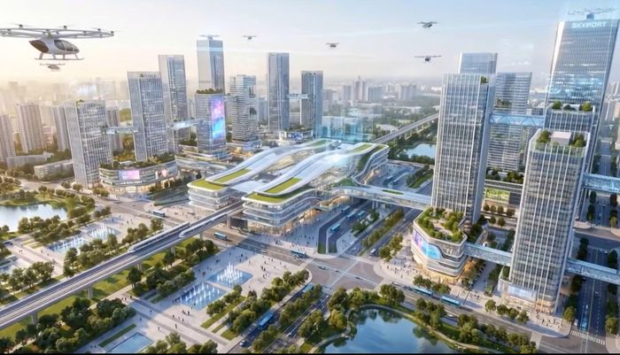 Cấu trúc đô thị Hà Nội sẽ là đa cực, đa trung tâm và đa tầng không gian.