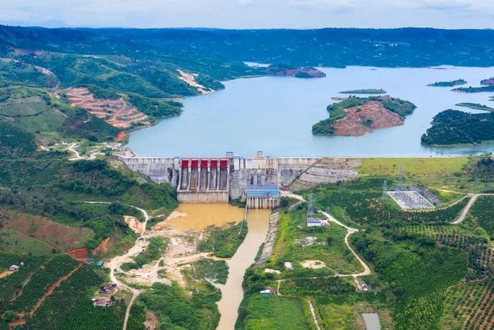 Hồ Thủy điện Đồng Nai 2. (Ảnh: Trungnam Group)