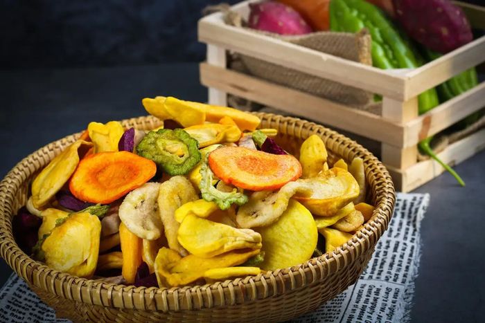 Trái cây sấy có lượng đường cô đặc hơn