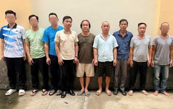 Các đối tượng liên quan trong vụ án.