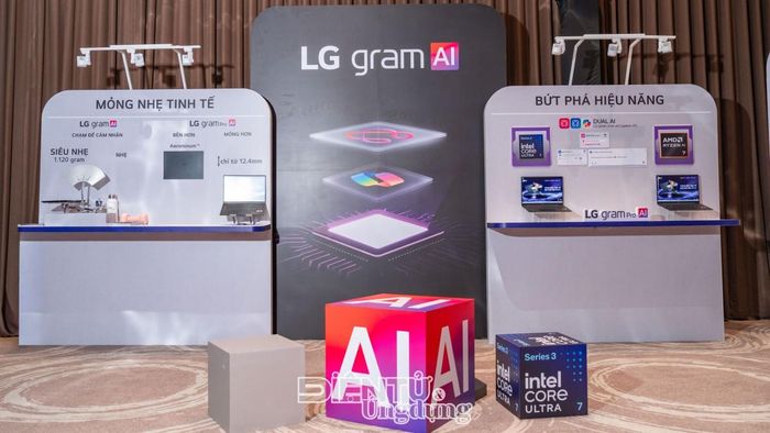 LG gram AI thế hệ mới chính thức gia nhập đường đua kỷ nguyên laptop AI