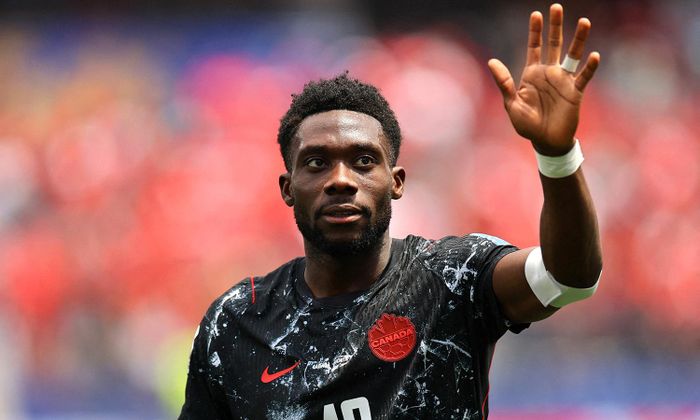 Alphonso Davies trở lại là sự tăng cường đáng kể cho Canada. (Ảnh: Reuters)
