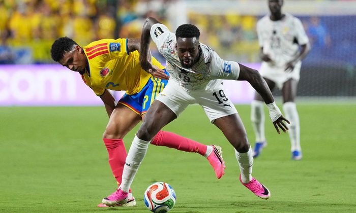 Colombia đấu với Ghana ở vòng 1/16 World Cup 2026. (Ảnh: Reuters)