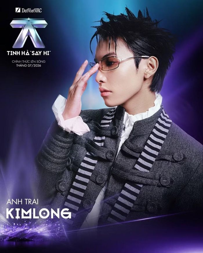 KIMLONG là gương mặt mới được nhiều khán giả chú ý tại Tinh Hà "Say Hi". - Ảnh: FBNV