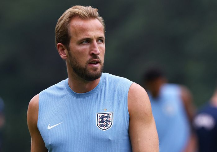 Harry Kane trong buổi tập của tuyển Anh trước khi đối đầu Mexico ở vòng 16 đội World Cip 2026.