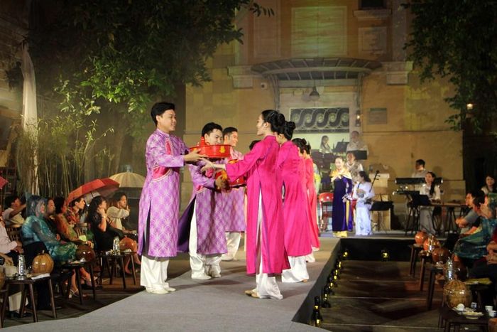 Tái hiện cảnh đám cưới ở các làng quê Nam Bộ