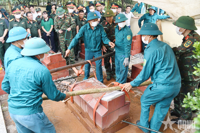 Qua khảo sát, có 941 phần mộ tại 49 nghĩa trang liệt sĩ tại tỉnh Thái Nguyên cần lấy mẫu phục vụ giám định ADN. 