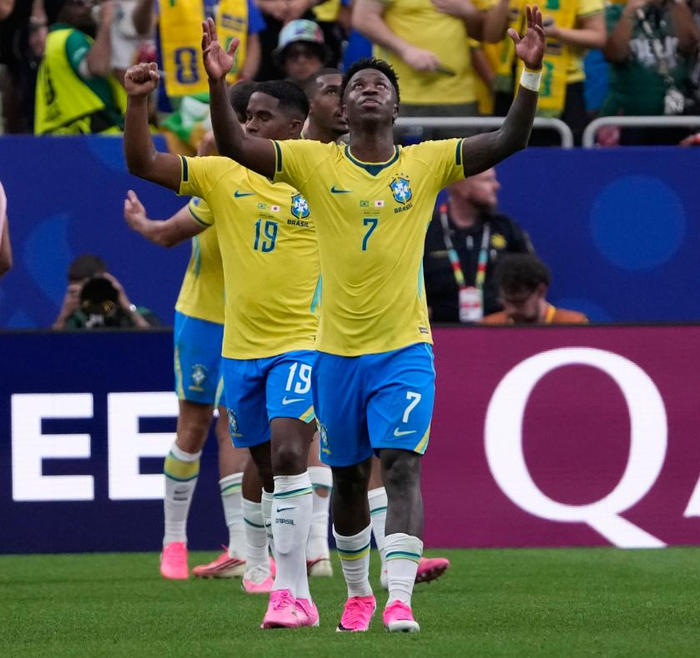 Đội tuyển Brazil quyết tâm giành chiến thắng trước Na Uy. Ảnh: AP