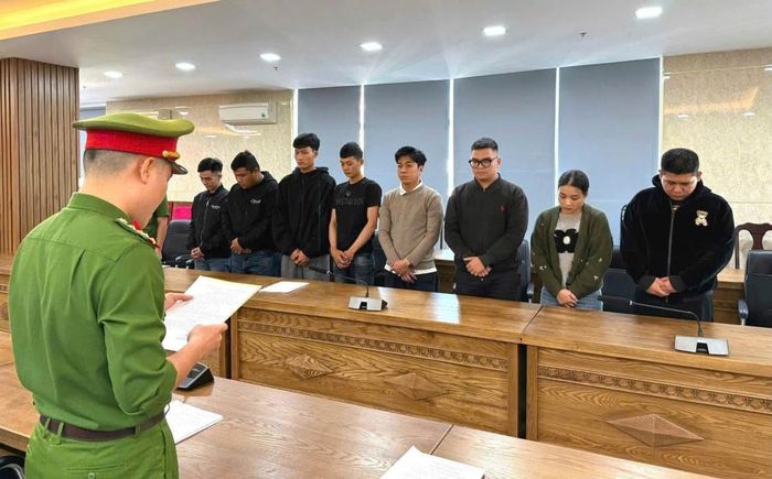 Các đối tượng có liên quan tại cơ quan Công an