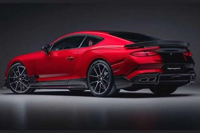 Supersports có trọng lượng 1.999kg, trở thành chiếc Bentley thương mại nhẹ nhất trong 85 năm qua. Gói thiết kế Bentley Mulliner Supersports Design Theme sẽ ra mắt công chúng tại Lễ hội tốc độ Goodwood năm nay