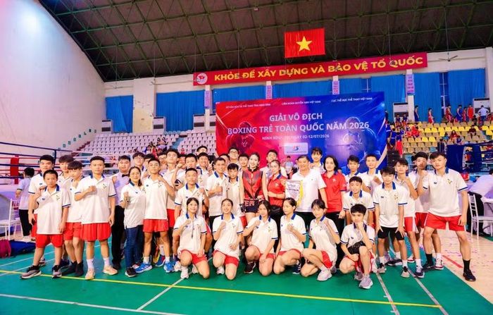 Giải Vô địch Boxing trẻ toàn quốc 2026 quy tụ nhiều học sinh tham dự.