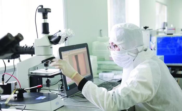 Hoạt động nghiên cứu khoa học tại Đại học Quốc gia Hà Nội. Ảnh: VNU
