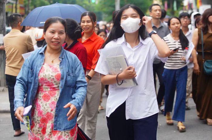 Thí sinh dự thi tốt nghiệp năm nay