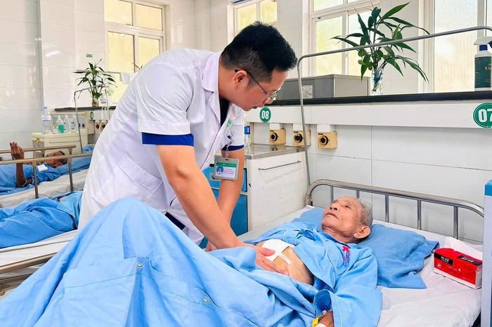 Bệnh nhân hồi phục tốt sau phẫu thuật.