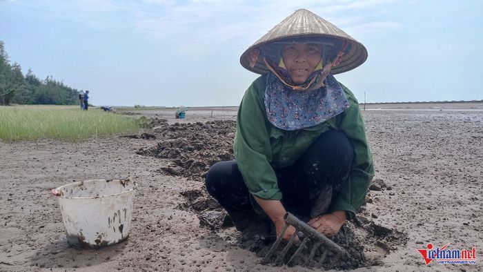 Bà Nguyễn Thị Lụa (trú xã Giao Ninh, Ninh Bình) có hàng chục năm kinh nghiệm bắt don.