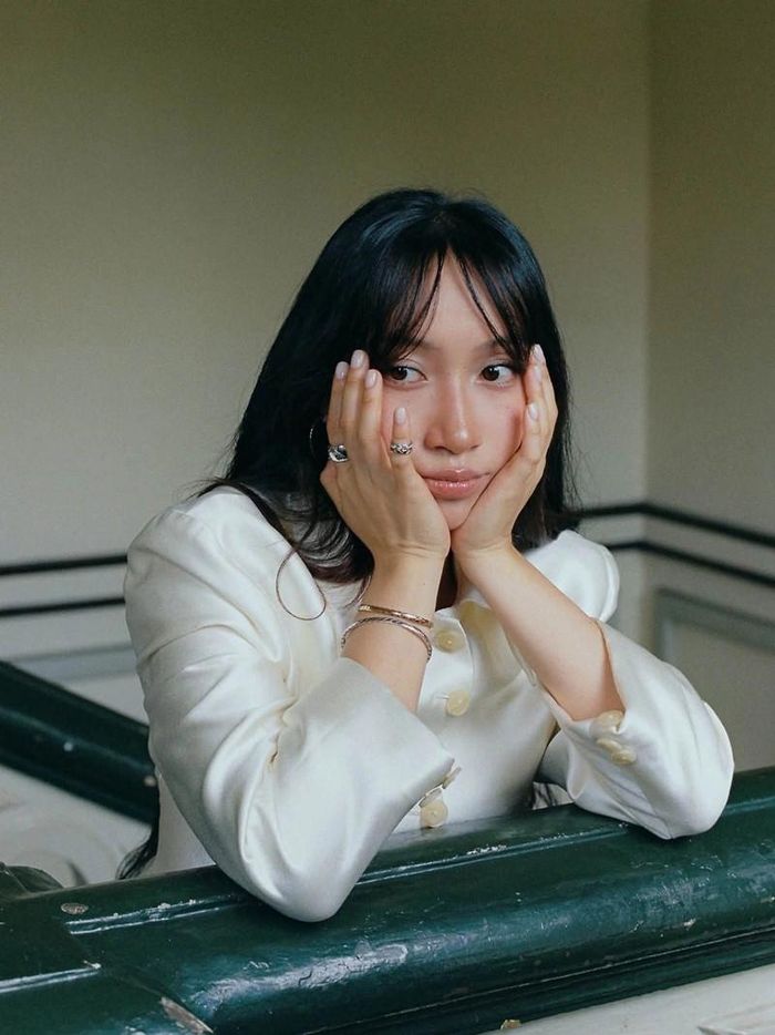 Ca sĩ Mỹ Anh làm người mẫu.