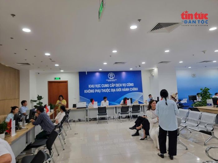 Hà Nội cung cấp dịch vụ công không phụ thuộc địa giới hành chính.