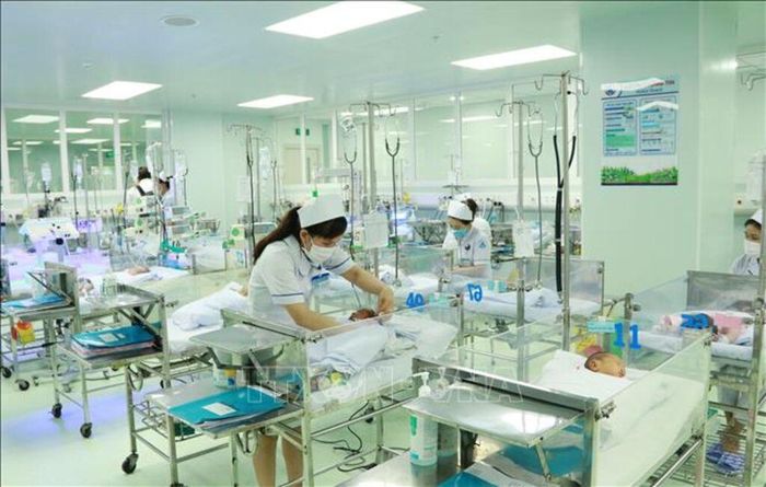 Trung tâm Sơ sinh - Bệnh viện Nhi đồng 1 Thành phố Hồ Chí Minh. Ảnh tư liệu (minh họa): Đinh Hằng/TTXVN