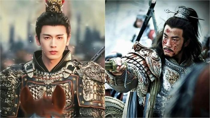 Diễn viên Hà Nhuận Đông (phải) bất ngờ được săn đón sau ồn ào của đàn em Trương Lăng Hách.