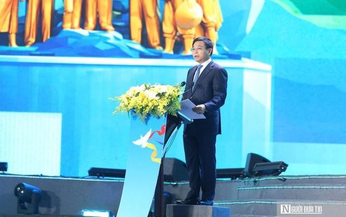 Phó Thủ tướng Nguyễn Văn Thắng phát biểu tại lễ khai mạc.
