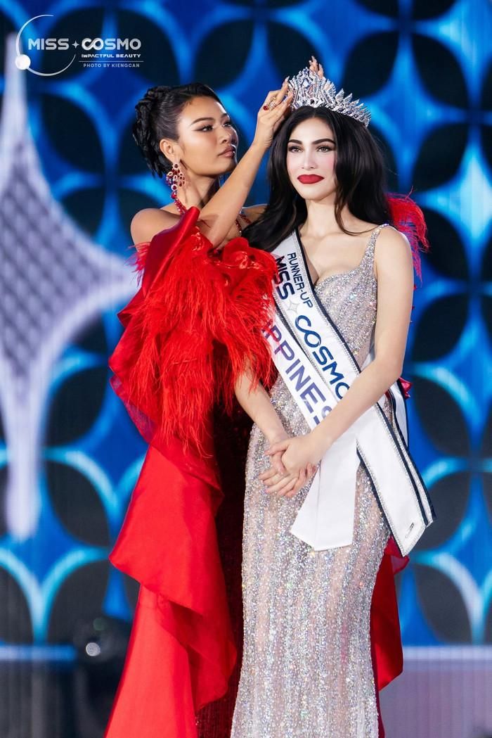 Năm 2025, Chelsea Fernandez đạt được vị trí Á hậu Miss Cosmo 2025. (Nguồn: Miss Cosmo)