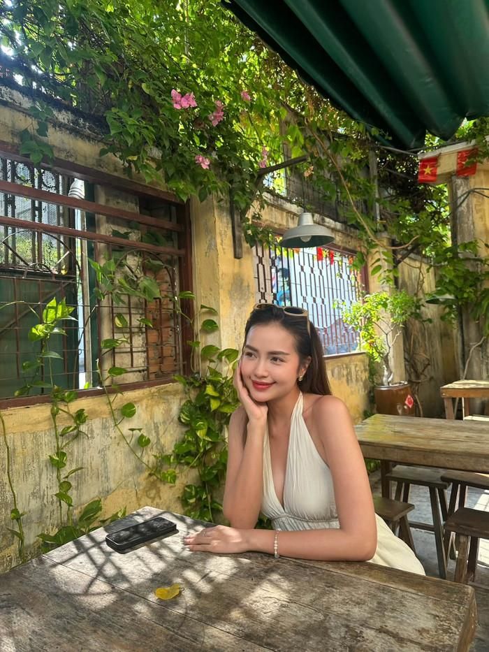 Nhan sắc ngày càng thăng hạng của Hoa hậu Ngọc Châu. (Nguồn: FBNV)