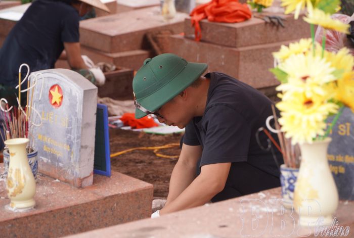 Đây là hoạt động trong Chiến dịch "500 ngày đêm đẩy mạnh thực hiện tìm kiếm, quy tập và xác định danh tính hài cốt liệt sĩ".