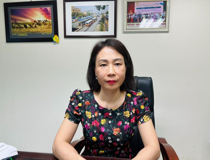 Bà Trần Thị Phương Thảo, Phó giám đốc Trung tâm Quản lý và Điều hành giao thông TP Hà Nội.