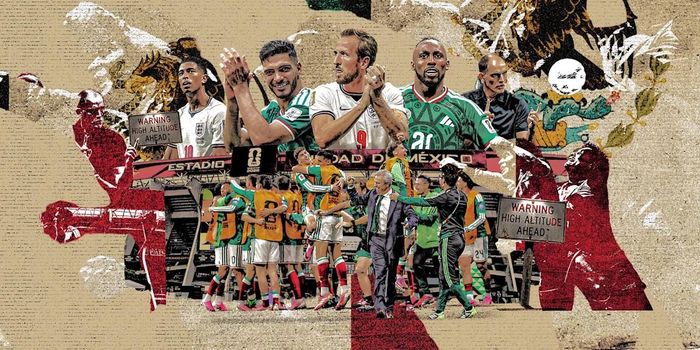 Đội tuyển Anh gặp nhiều bất lợi khi đến làm khách trên sân của Mexico. Nguồn: Joseph Raines/Yahoo Sports