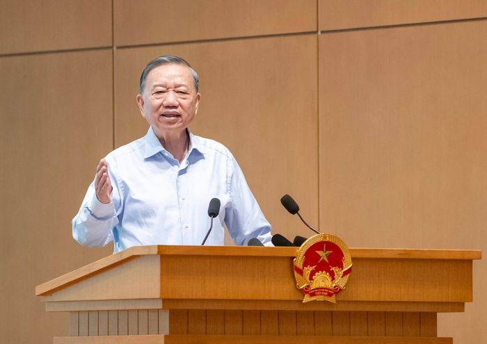 Tổng Bí thư, Chủ tịch nước Tô Lâm phát biểu chỉ đạo Hội nghị. Ảnh: Phạm Thắng