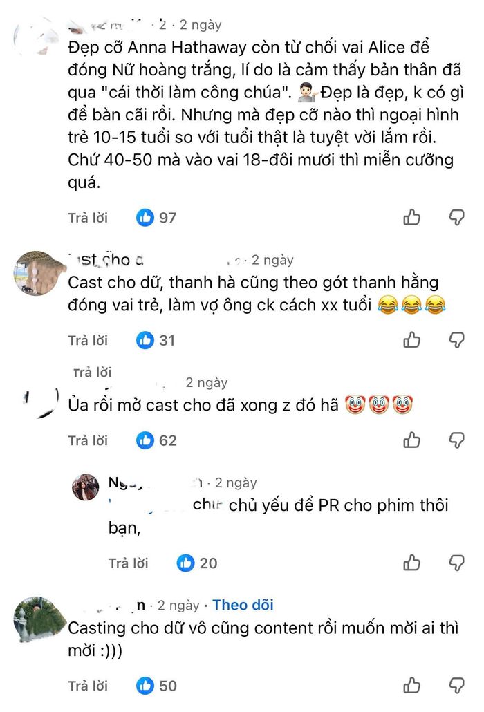 Khán giả tranh cãi trước màn tái xuất của Tăng Thanh Hà. Ảnh chụp màn hình.