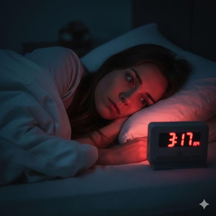 Nếu bạn thường xuyên tỉnh giấc vào khoảng 3 giờ sáng, quá trình này có thể bị gián đoạn, khiến gan không có điều kiện thực hiện tốt chức năng thải độc. Ảnh minh họa.