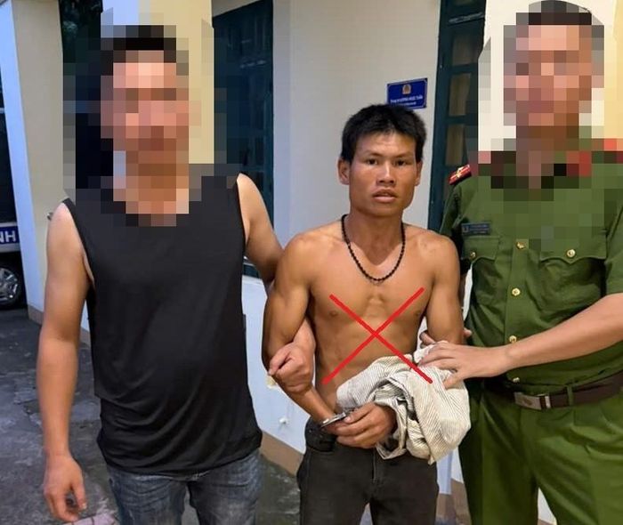 Đối tượng Hà Văn Tý bị bắt giữ. Ảnh: Công an tỉnh Sơn La.