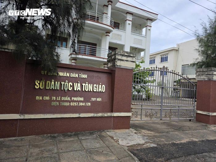 Trụ sở của Sở Dân tộc và tôn giáo tỉnh Phú Yên cũ đang đề xuất đấu giá trong năm 2026.