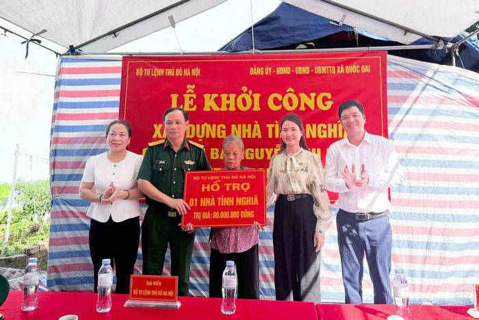 Trong 6 tháng đầu năm 2026, MTTQ xã đã vận động được hơn 4 tỷ đồng để thực hiện công tác an sinh. Ảnh: PV