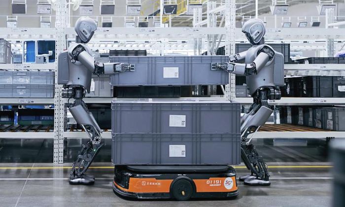 Robot bốc xếp Walker S1 của UBTECH. Ảnh: UBTECH