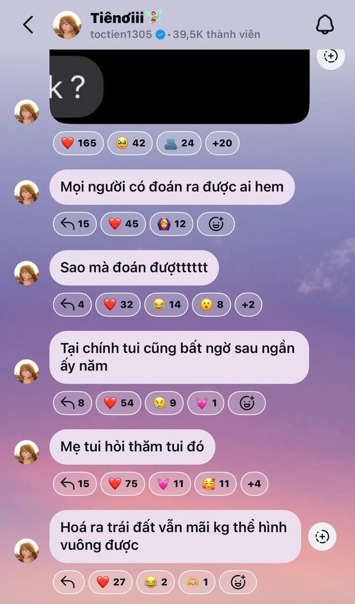 Tóc Tiên từng xúc động khi nhận được tin nhắn từ mẹ.