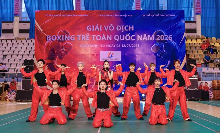 Màn trình diễn của ca sĩ trẻ Vương Thu Hà.
