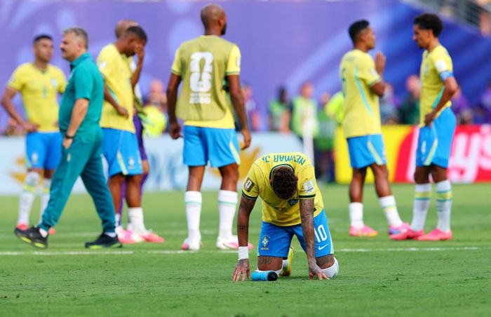  Thực tế trên sân cho thấy Neymar không tạo nhiều dấu ấn trong 23 phút thi đấu trước Na Uy. Ngoài pha lập công, chân sút 34 tuổi chỉ tạo ra 1 cơ hội ghi bàn và có 1 lần qua người thành công. 