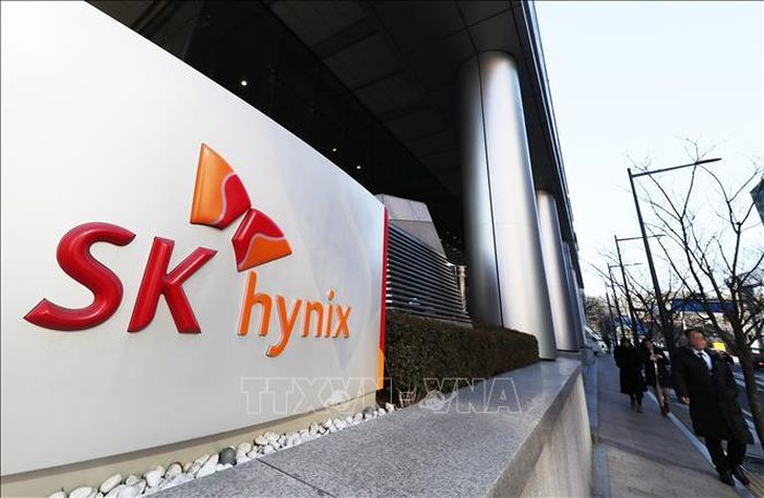 Trụ sở công ty SK Hynix tại Incheon, Hàn Quốc. Ảnh: Yonhap/TTXVN